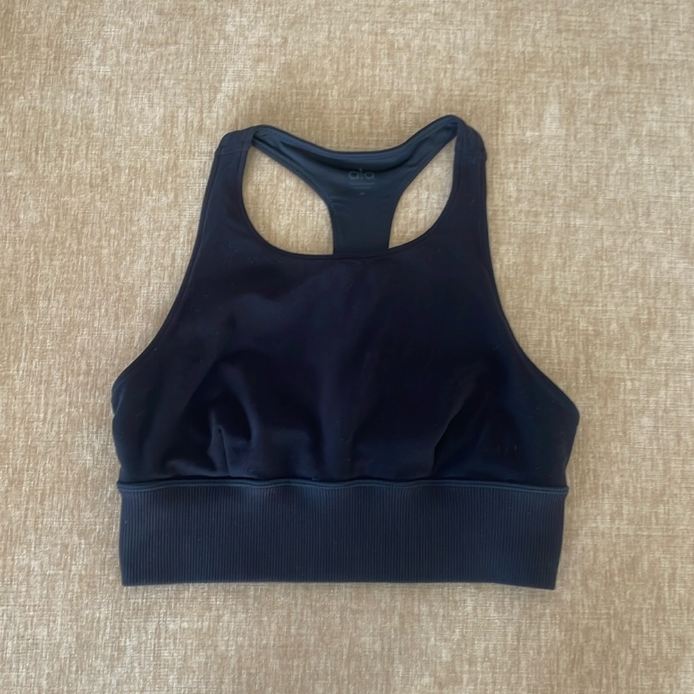 ALO Yoga Black Sports Bra